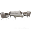 rattan outdoor sofa modern patio sofa for courtyard